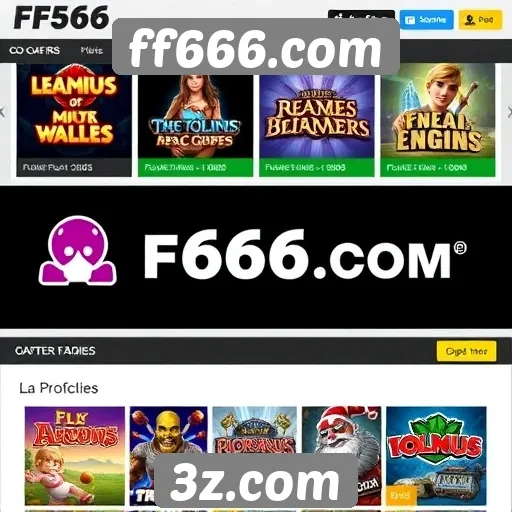 Análise das ofertas de jogos no ff666.com