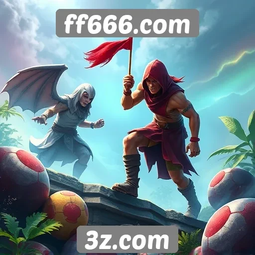 Variedade de jogos disponíveis em ff666.com
